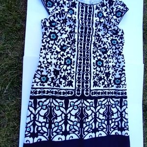 Liz Claiborne Black/ White ( Size 14) Dress